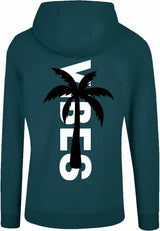 Hoodie - Vibes Bottle Green