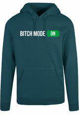 Hoodie - Bitch Mode Bottle Green