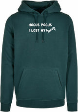 Hoodie - I lost my focus Bottle Green