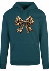 Hoodie - Panter Strik Bottle Green