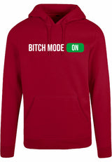 Hoodie - Bitch Mode Burgundy