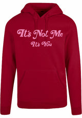 Hoodie - It's not me Burgundy