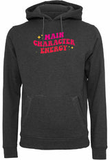 Hoodie - Main character Charcoal Heather