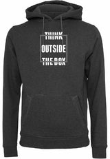 Hoodie - Outside the box Charcoal Heather