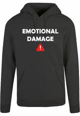 Hoodie - Emotional Damage Charcoal Heather