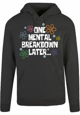 Hoodie - One breakdown later Charcoal Heather