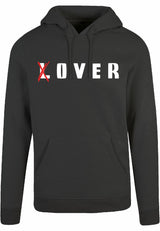 Hoodie - (L)over Charcoal Heather