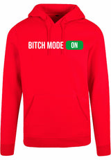 Hoodie - Bitch Mode Red