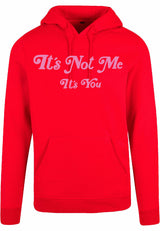 Hoodie - It's not me Red