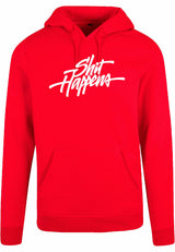 Hoodie - Shit Happens Red