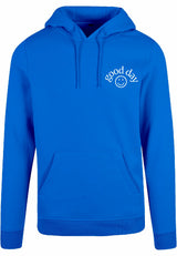 Hoodie - Good day Cobalt Blue