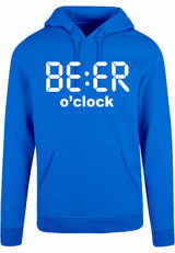 Hoodie - Beer O'Clock Cobalt Blue