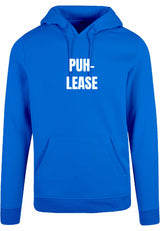 Hoodie - Puh-lease Cobalt Blue
