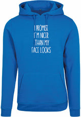 Hoodie - I Promise Cobalt Blue