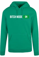 Hoodie - Bitch Mode Forest Green