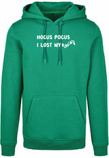 Hoodie - I lost my focus Forest Green