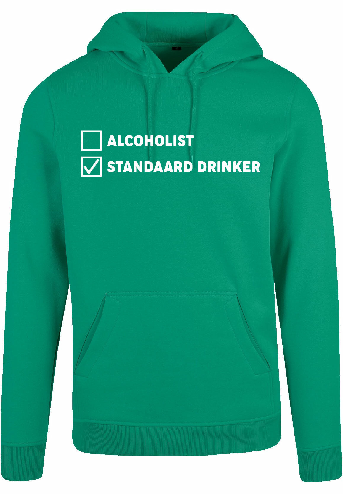 Hoodie - Standaard drinker Forest Green