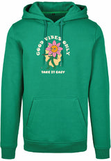 Hoodie - Take it easy Forest Green