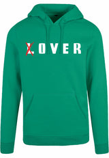 Hoodie - (L)over Forest Green
