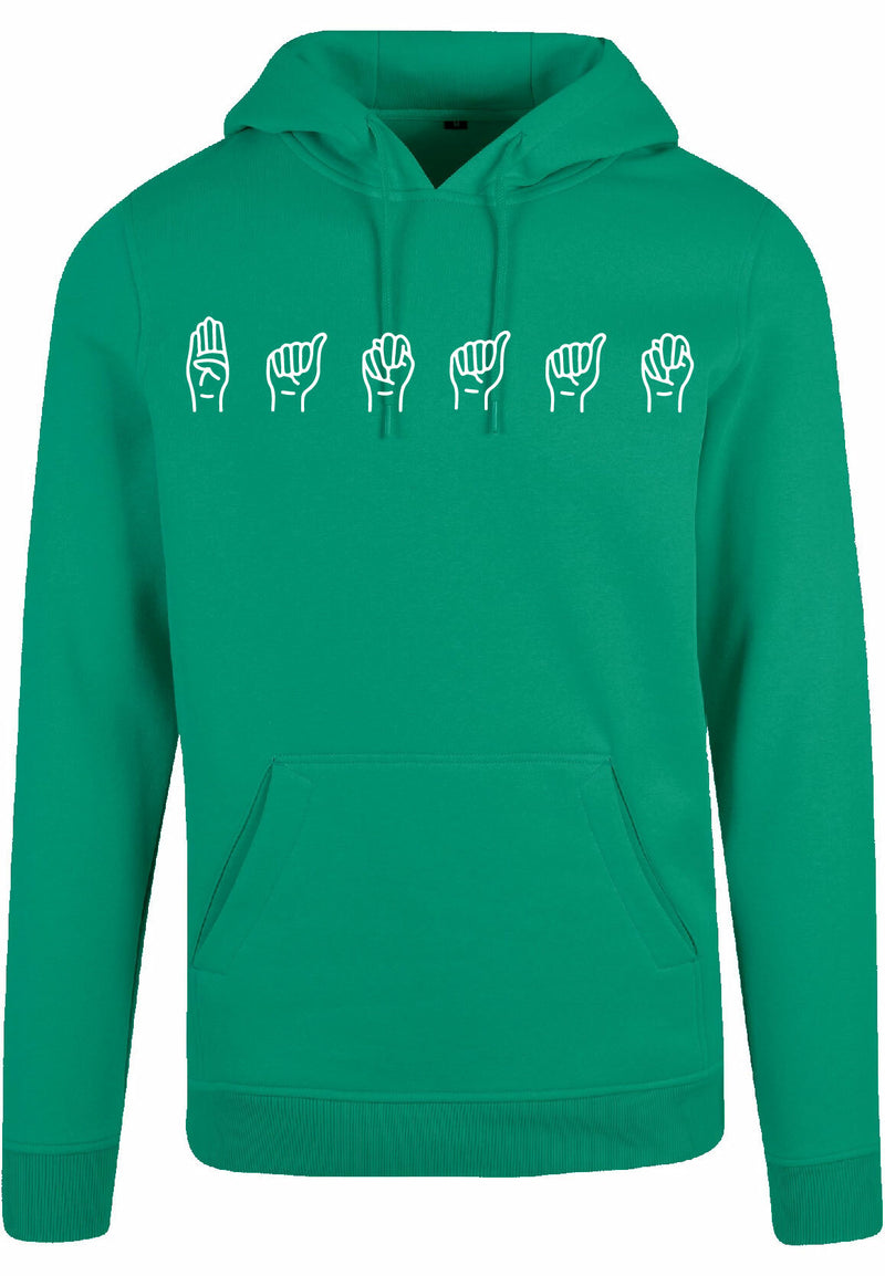 Hoodie - Gebarentaal; Banaan