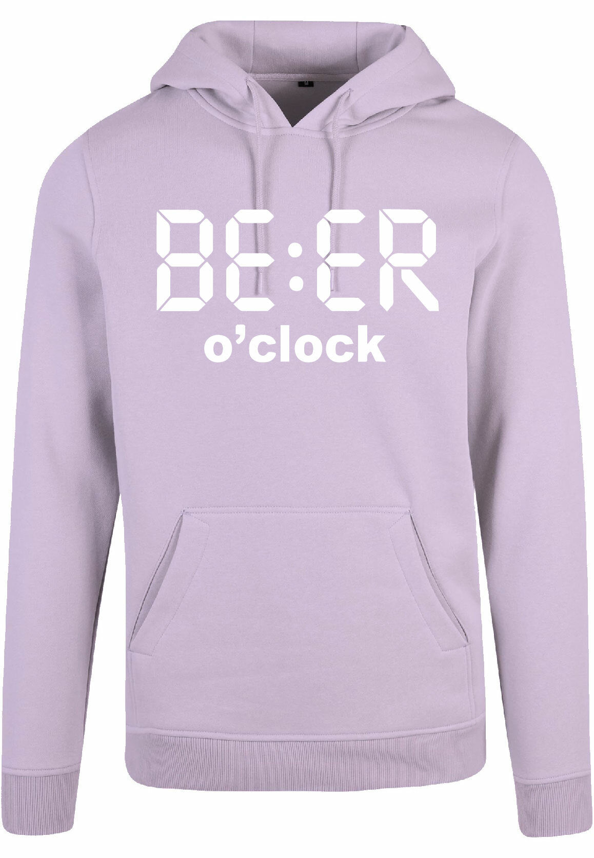 Hoodie - Beer O'Clock Lilac
