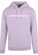 Hoodie - Cute but psycho Lilac