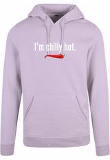 Hoodie - I'm chilly hot Lilac