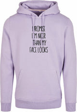 Hoodie - I Promise Lilac