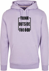 Hoodie - Outside the box Lilac