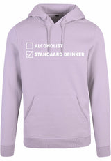 Hoodie - Standaard drinker Lilac