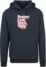 Hoodie - Better Late Navy