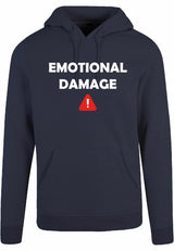 Hoodie - Emotional Damage Navy