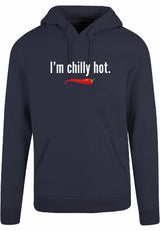 Hoodie - I'm chilly hot Navy