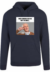Hoodie - I don't know Navy