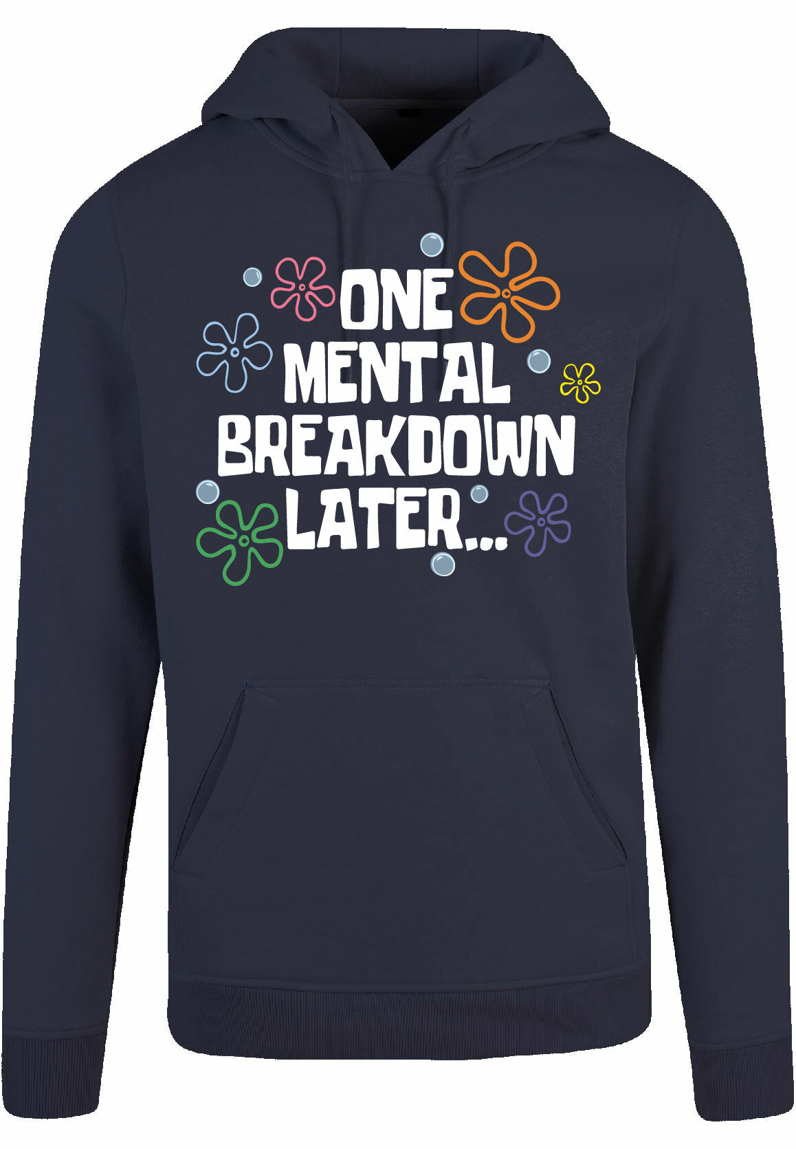 Hoodie - One breakdown later Navy