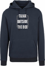 Hoodie - Outside the box Navy