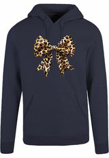 Hoodie - Panter Strik Navy