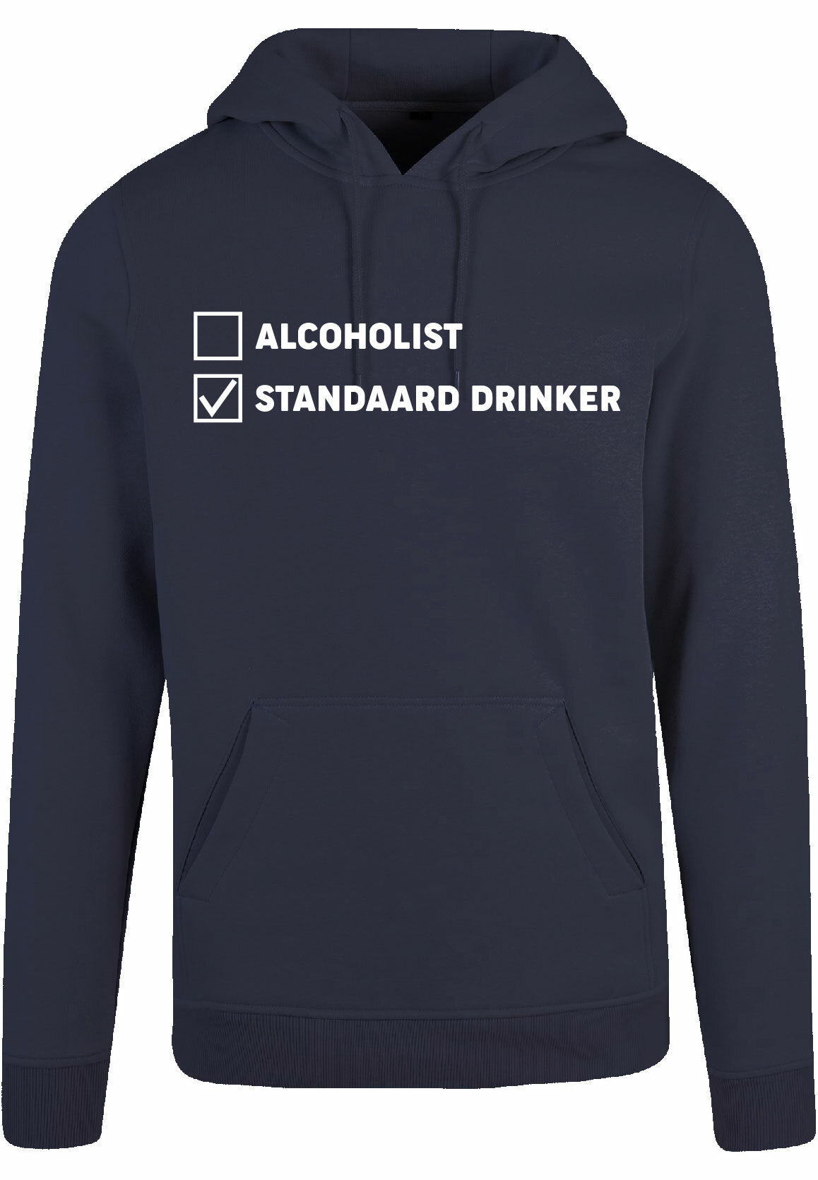 Hoodie - Standaard drinker Navy