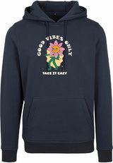 Hoodie - Take it easy Navy