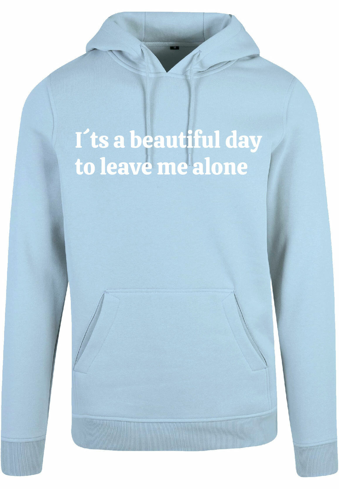 Hoodie - Beautiful Day Ocean Blue