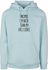 Hoodie - I Promise Ocean Blue
