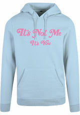 Hoodie - It's not me Ocean Blue