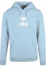 Hoodie - Puh-lease Ocean Blue