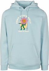 Hoodie - Take it easy Ocean Blue
