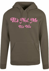 Hoodie - It's not me Olive