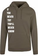 Hoodie - Never Try, Never Know