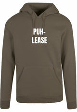 Hoodie - Puh-lease Olive