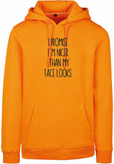 Hoodie - I Promise Paradise Orange