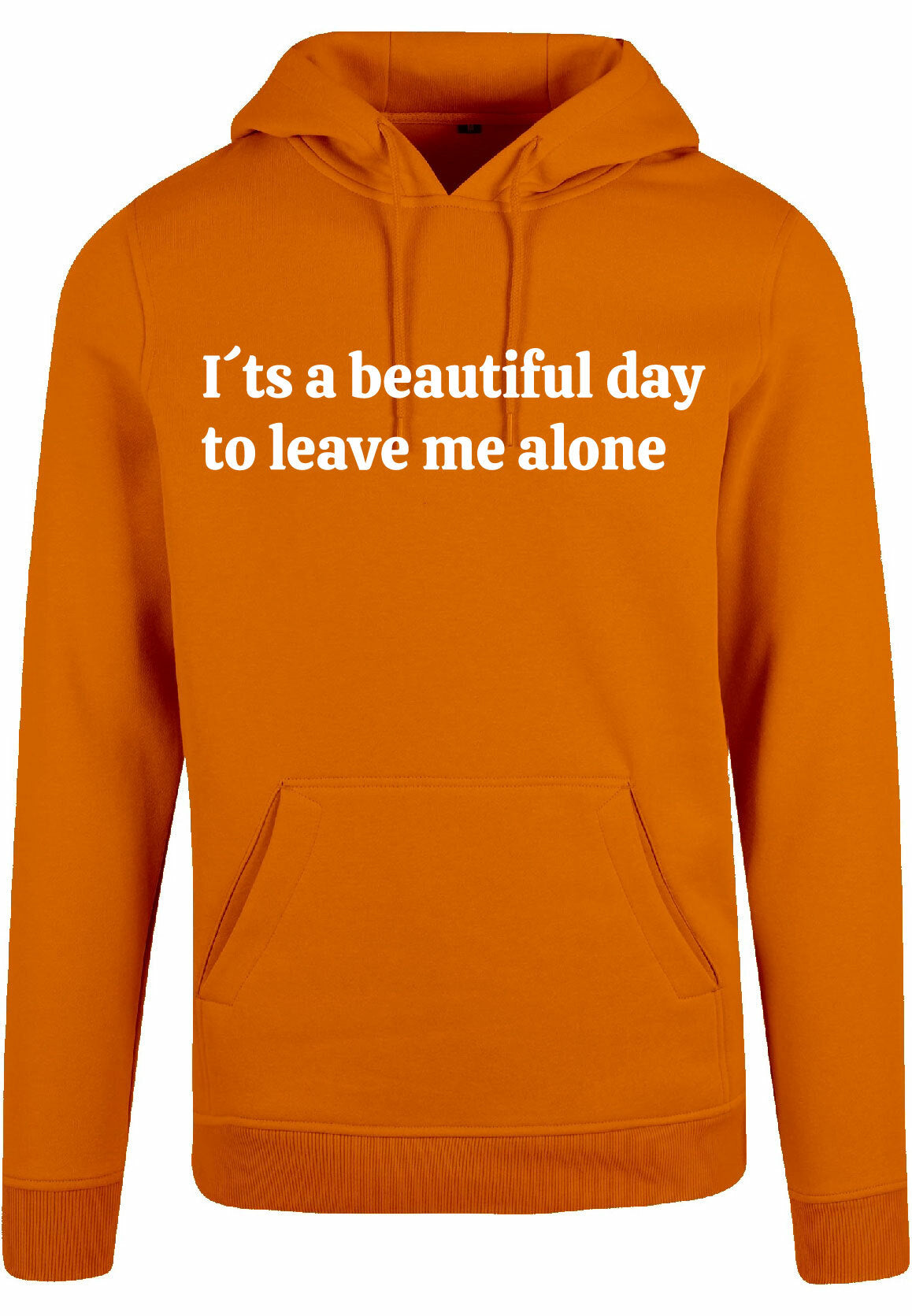 Hoodie - Beautiful Day Paradise Orange