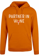 Hoodie - Partner in Wine Paradise Orange